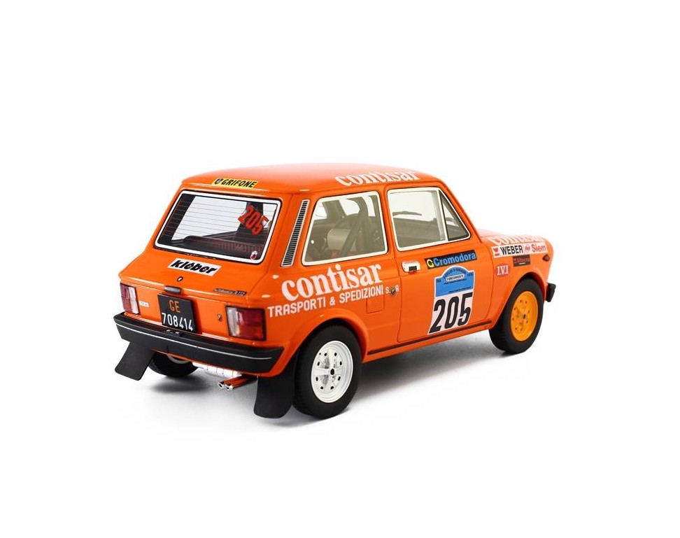 Autocollants Rallye Monte-Carlo 1977 Pour Autobianchi A112 - Décorations Modèle Réduit