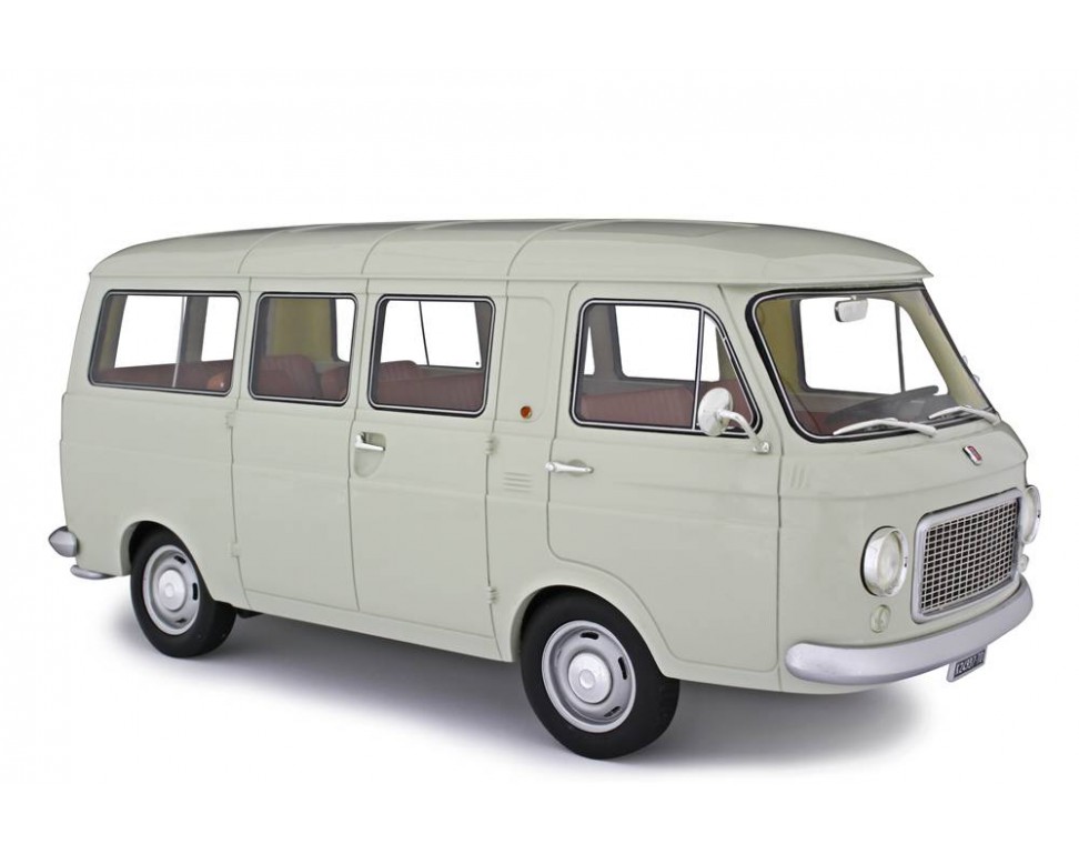 LAUDORACING LM122I Escala 1/18 FIAT 238 FURGONE VAN 1S 24h LE MANS ASSISTANCE SC