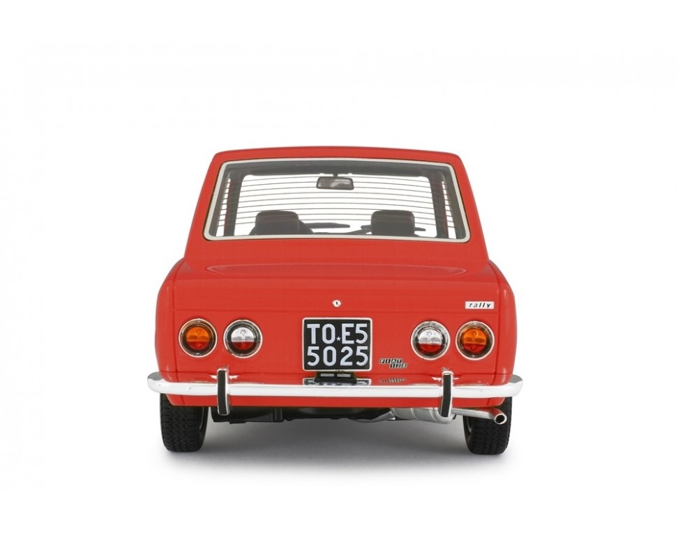 Miniature Fiat 128 1/43 Rio Rally Jaune 1971 Sans Vitrine
