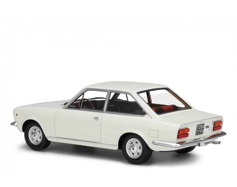 Seat 124 Sport Coupé car model 1/18 blue - Laudoracing Models