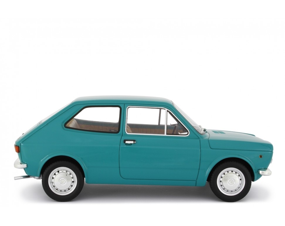 Photo Vintage Fiat 127 Salon De Paris 1971 - Tirage Argentique 24x18 Cm, Originale